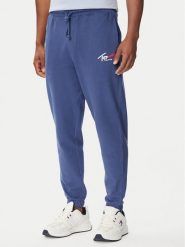 Tommy Jeans Spodnie dresowe DM0DM23903 Niebieski Regular Fit. Niebieskie spodnie dresowe męskie Tommy Jeans, bez wzorów, z bawełny. Za 289.99 zł.