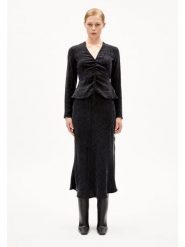 Armedangels Bluzka "Anayaa" w kolorze czarnym rozmiar: S. Czarne bluzki damskie ARMEDANGELS, s, bez wzorów, z lyocellu, bez kołnierzyka, bez ramiączek. Za 188.40 zł.