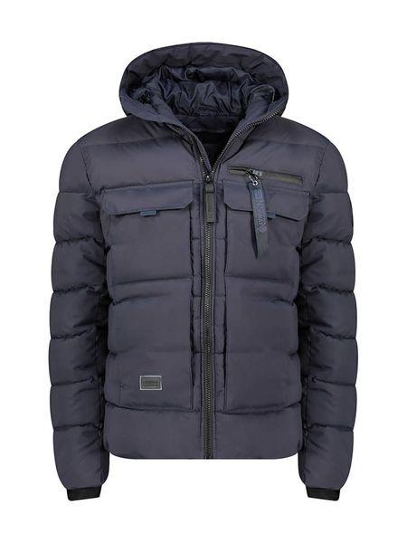 Geographical Norway Kurtka zimowa "Dosibalimo" w kolorze granatowym rozmiar: XXL. Niebieskie kurtki męskie Geographical Norway, na zimę, xxl, bez wzorów, bez kaptura. Za 346.18 zł.