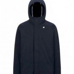 Kurtka K-WAY MARLYN BONDED Niebieski. Niebieskie kurtki męskie k-way, s, bez wzorów, z syntetyku, bez kaptura. Za 1,310.99 zł.