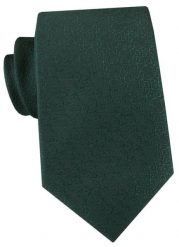 Męski Krawat - Zieleń Butelkowa z Fakturą Materiału - Angelo di Monti. Zielone krawaty i muchy męskie Angelo di Monti, bez wzorów, z tkaniny, eleganckie. Za 49.99 zł.