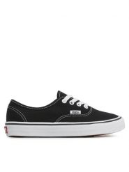 Vans Tenisówki Authentic VN000EE3BLK1 Czarny. Czarne trampki i tenisówki damskie Vans, bez wzorów, z materiału. Za 229.99 zł.
