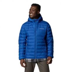 Kurtka uniwersalna męska Columbia Lake 22 Ii. Niebieskie kurtki męskie Columbia, l, bez wzorów, z syntetyku, klasyczne, z kapturem. Za 429.99 zł.