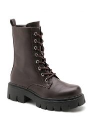 Sixth Sens Botki w kolorze brązowym rozmiar: 38. Brązowe botki damskie Sixth Sens, bez obcasa, bez zapięcia. Za 147.91 zł.