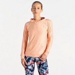 Bluza damska z kapturem Dare 2B Sprint City. Brązowe bluzy z kapturem damskie Dare 2b, bez wzorów, z elastanu, z kapturem. Za 129.99 zł.