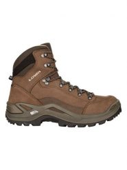 LOWA Skórzane buty turystyczne "Renegade LL Mid" w kolorze jasnobrązowym rozmiar: 44,5. Brązowe buty trekkingowe męskie Lowa, z gore-texu, bez zapięcia, outdoorowe, gore-tex. Za 845.45 zł.