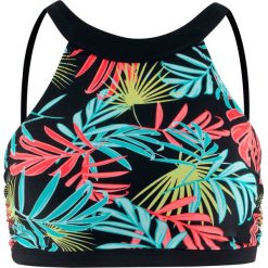 Biustonosz bikini "opaska" bonprix czarny z nadrukiem. Czarne bikini damskie bonprix, bez wzorów. Za 59.99 zł.