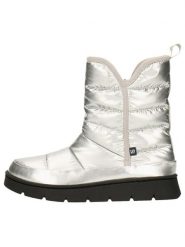 GAP Botki zimowe "Richmond" w kolorze srebrnym rozmiar: 37. Szare botki damskie GAP, na zimę, z materiału, z okrągłym noskiem, bez obcasa, bez zapięcia. Za 95.69 zł.