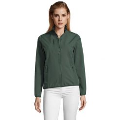 Kurtka Damska Radian Soft Shell. Czerwone kurtki damskie SOL'S, s, bez wzorów, bez kaptura. Za 181.99 zł.