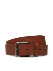 Calvin Klein Pasek Męski Classic Casual K50K512085 Brązowy. Brązowe paski męskie CALVIN KLEIN, bez wzorów, ze skóry, casualowe. Za 139.99 zł.