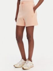 Guess Szorty sportowe V2YD10 K7UW2 Pomarańczowy Regular Fit. Brązowe spodenki sportowe damskie Guess, xs, z wiskozy. Za 259.99 zł.