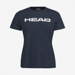 T-shirt damski Club Lucy. Niebieskie t-shirty damskie HEAD, xl, bez wzorów, z bawełny, bez kołnierzyka. W wyprzedaży za 87.50 zł.