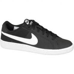 Buty do chodzenia damskie Nike Court Royale. Czarne buty sportowe na co dzień damskie Nike, bez wzorów, z materiału, na fitness i siłownię, nike court. Za 375.05 zł.