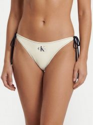 Calvin Klein Swimwear Dół od bikini LV00Q61215 Biały. Białe bikini damskie Calvin Klein Swimwear, bez wzorów. Za 189.99 zł.