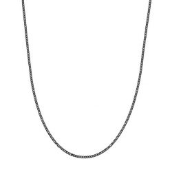 True Rebels Łańcuszek Stal nierdzewna Czarny Naszyjniki 1 ct Męskie. Czarne biżuteria dla mężczyzn True Rebels, ze stali. Za 159.99 zł.