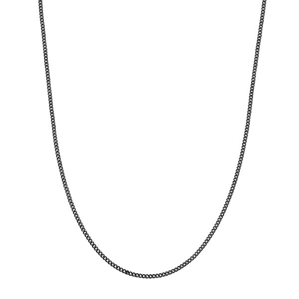 True Rebels Łańcuszek Stal nierdzewna Czarny Naszyjniki 1 ct Męskie. Czarne biżuteria dla mężczyzn True Rebels, ze stali. Za 159.99 zł.