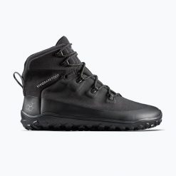 Buty barefoot męskie Vivobarefoot Tracker Textile At. Czarne buty trekkingowe męskie VIVOBAREFOOT, bez zapięcia, trekkingowe. Za 589.99 zł.