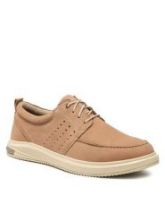 Lasocki Półbuty TYSON-12 MI07 Brązowy. Brązowe półbuty męskie Lasocki, z nubiku, bez zapięcia. Za 148.99 zł.