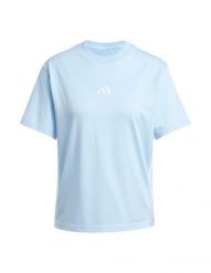 Koszulka damska adidas Essentials 3-Stripes. Niebieskie t-shirty damskie Adidas, xs, bez wzorów, z materiału, bez kołnierzyka. Za 133.30 zł.