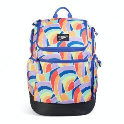 Plecak sportowy unisex Speedo Teamster 2.0. Brązowe plecaki damskie Speedo, bez wzorów, z materiału, biznesowe. Za 244.27 zł.