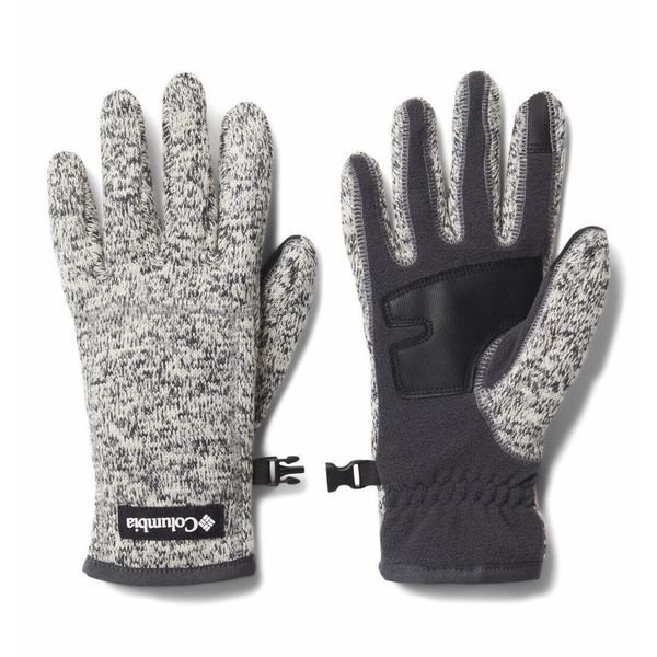Rękawiczki turystyczne Columbia W Sweater Weather Glove. Czarne rękawiczki damskie Columbia, bez wzorów. Za 130.99 zł.