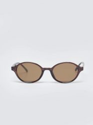 Okulary przeciwsłoneczne damskie brązowe Narani 803. Brązowe okulary przeciwsłoneczne damskie Big Star, okrągłe. Za 79.99 zł.