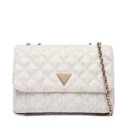 Torebka Guess. Białe torebki klasyczne damskie Guess, z aplikacjami, bez dodatków. Za 589.99 zł.