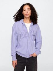 GAP Bluza w kolorze lawendowym rozmiar: XXL. Różowe bluzy z kapturem damskie GAP, xxl. Za 118.56 zł.