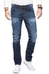TOM TAILOR SPODNIE MĘSKIE BLUE TIGHT SKINNY DENIM 6202542.01.12 COL. 1053. Niebieskie spodnie materiałowe męskie Tom Tailor, bez wzorów, z denimu, eleganckie. W wyprzedaży za 59.99 zł.