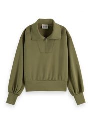 Scotch & Soda Bluza w kolorze khaki rozmiar: M. Brązowe bluzy bez kaptura damskie Scotch & Soda, m. Za 171.28 zł.