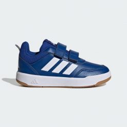 Buty Tensaur Sport 3.0 CF K. Białe buty sportowe na co dzień damskie Adidas, bez wzorów, z gumy, na jogę i pilates. Za 169.00 zł.