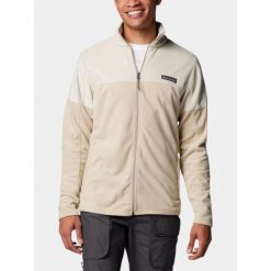 Bluza Polarowa Męska Columbia Basin Trail III. Brązowe bluzy bez kaptura męskie Columbia, m, z polaru. Za 262.15 zł.