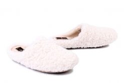 MANITU 320290-81 offwhite, kapcie damskie. Brązowe kapcie damskie Manitu. Za 169.92 zł.