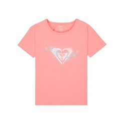 Koszulka z krótkim rękawem dla Dziewczynki LILYREGULAR NIGHT Różowy. Czerwone koszulki dziewczęce Roxy, m, bez wzorów, z bawełny, bez ramiączek. Za 74.99 zł.