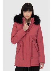 Alife and kickin Parka "KierseyAK" w kolorze łososiowym rozmiar: XS. Pomarańczowe parki damskie Alife and Kickin, xs, bez wzorów. Za 310.38 zł.
