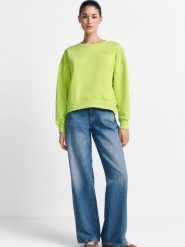 Rich & Royal Bluza damska Kobiety zielony nadruk, XS. Zielone bluzy bez kaptura damskie Rich & Royal, xs, z bawełny. Za 479.95 zł.