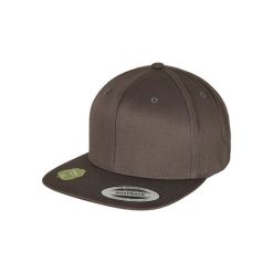 Czapka Flexfit organic cotton. Szare czapki męskie FLEXFIT, bez wzorów, z bawełny. Za 76.15 zł.