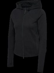 Hummel damska bluza z kapturem rozpinana z elastycznej bawełny – BLACK. Czarne bluzy z kapturem damskie HUMMEL, l, z bawełny. Za 242.50 zł.