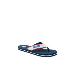 Japonki męskie Colmar Flip Flop Originals. Niebieskie klapki i japonki męskie Colmar, z materiału. W wyprzedaży za 59.99 zł.