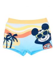 Disney Mickey Mouse Kąpielówki "Myszka Miki" w kolorze żółto-błękitnym rozmiar: 80. Niebieskie kąpielówki męskie Disney Mickey Mouse, bez wzorów, z materiału. Za 26.99 zł.