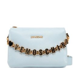 Torebka LOVE MOSCHINO. Niebieskie torebki klasyczne damskie Love Moschino, bez wzorów, bez dodatków. Za 659.99 zł.
