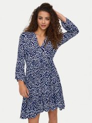 ONLY Sukienka codzienna Clemmentine 15320417 Niebieski Regular Fit. Niebieskie sukienki damskie Only, na co dzień, xl, bez wzorów, z wiskozy, bez kołnierzyka, bez ramiączek, proste. Za 119.99 zł.