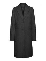 Vero Moda Płaszcz przejściowy w kolorze antracytowym rozmiar: XL. Czarne płaszcze damskie Vero Moda, xl, bez wzorów, z wełny. Za 110.04 zł.