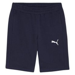 Shorty Męskie Team Goal Casuals. Niebieskie szorty męskie Puma, bez wzorów, sportowe. Za 139.99 zł.