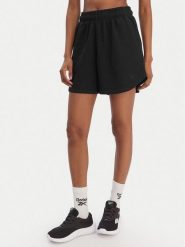 Reebok Szorty sportowe Karin RK25504CCW Czarny Regular Fit. Czarne spodenki sportowe damskie Reebok, l, z syntetyku. Za 99.99 zł.