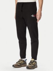 Tommy Jeans Spodnie dresowe DM0DM23903 Czarny Regular Fit. Czarne spodnie dresowe męskie Tommy Jeans, bez wzorów, z bawełny. Za 289.99 zł.