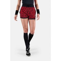 Spodenki tenisowe damskie Hydrogen Panther Tech Shorts. Czarne szorty damskie HYDROGEN, bez wzorów, z jersey, sportowe. Za 370.00 zł.