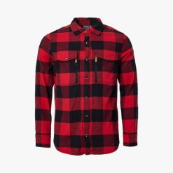 Koszula turystyka męska Swedemount Nordkap Flannel Shirt II oddychająca. Czarne koszule męskie SWEDEMOUNT, m, bez wzorów, z tkaniny, bez kołnierzyka, bez ramiączek. Za 199.99 zł.