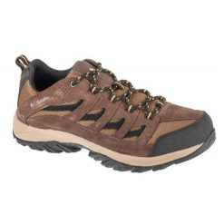 Trampki Męskie Zamsz Crestwood. Brązowe trampki i tenisówki męskie Columbia, bez wzorów, z zamszu, bez zapięcia. Za 441.99 zł.