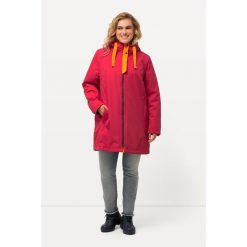 Damskie Kurtka outdoorowa HYPRAR wodoodporna dwukierunkowy zamek błyskawiczny. Czerwone kurtki damskie Ulla Popken, plus size, bez wzorów, z materiału, bez kaptura. W wyprzedaży za 639.99 zł.